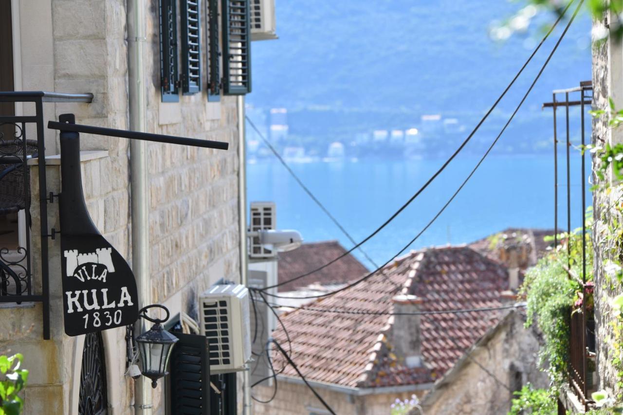 Vila Kula 1830 Apartments Herceg Novi Kültér fotó