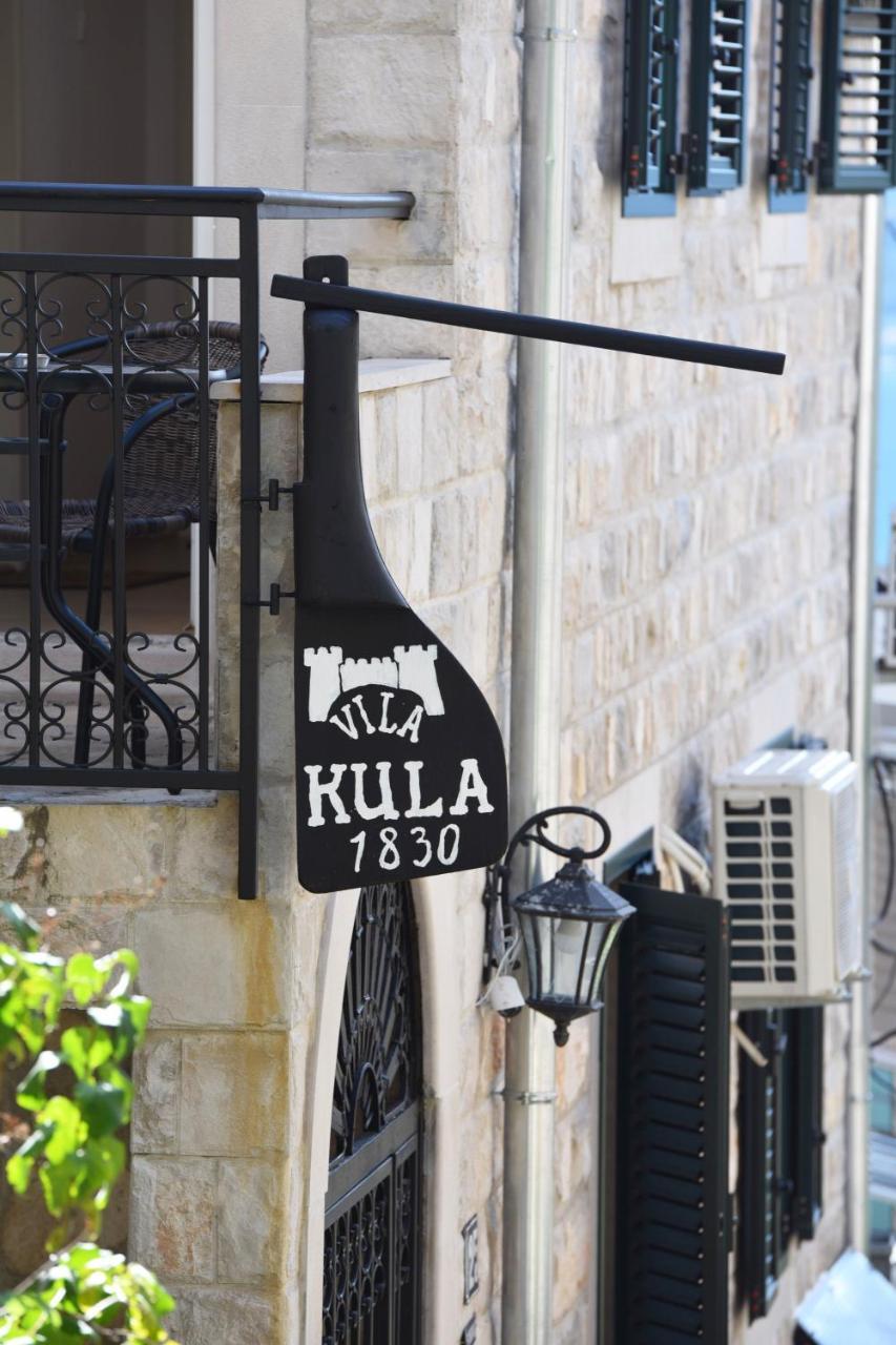 Vila Kula 1830 Apartments Herceg Novi Kültér fotó
